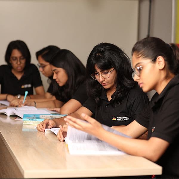 Students using the dedicated phone line to stay connected with family